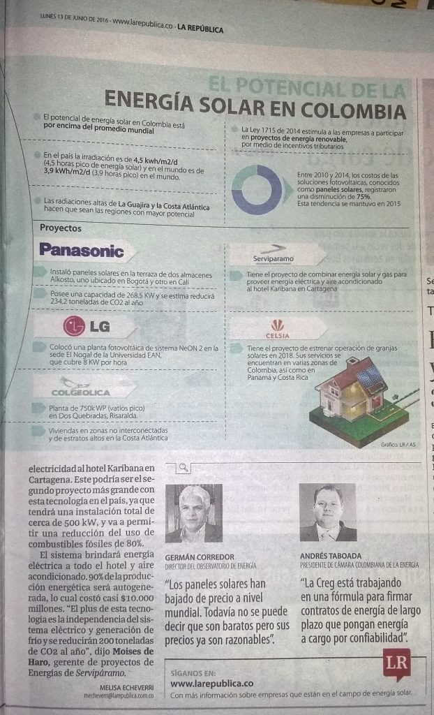 Empresas Apuestan Energia Solar 2 CCE