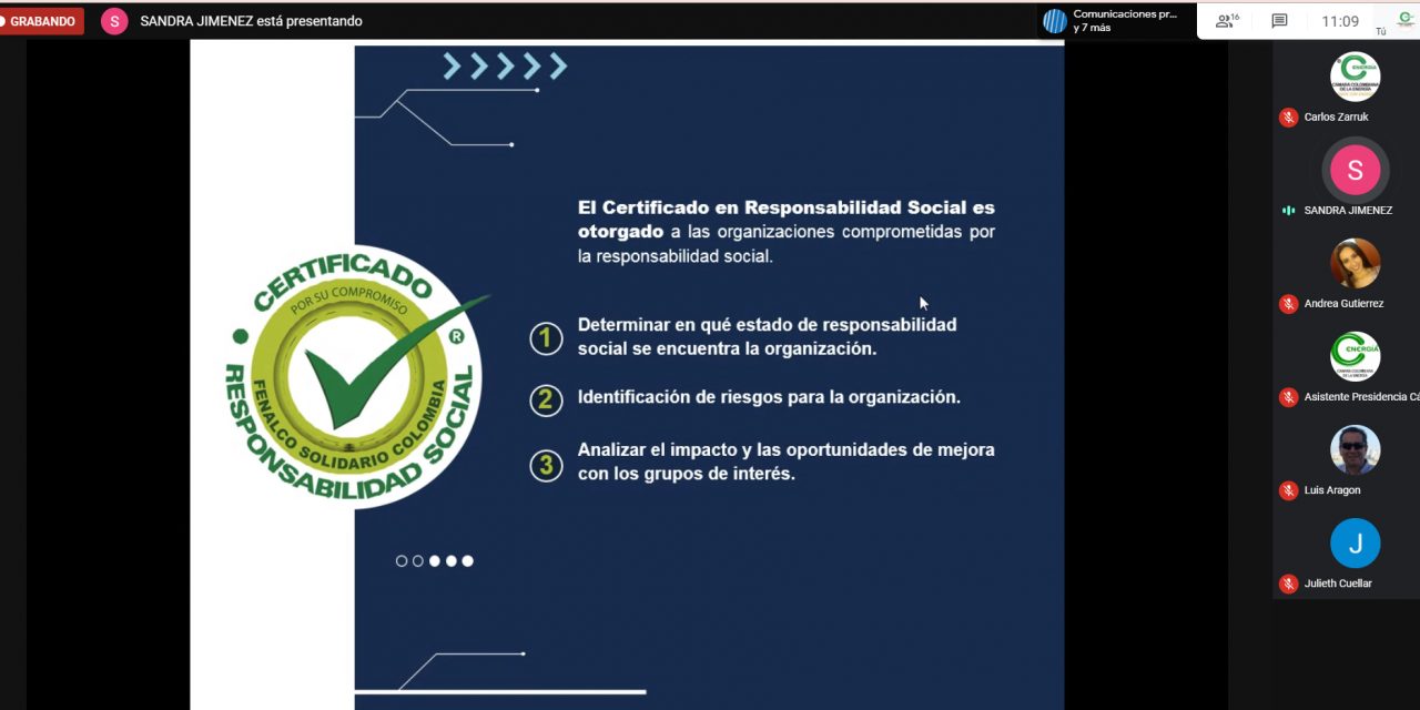 Convenio Cámara Colombiana de la Energía y Fenalco Solidario – Responsabilidad Social Empresarial