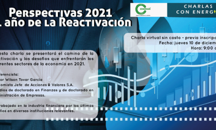 Perspectivas 2021 el año de la Reactivación- Charlas Con Energía