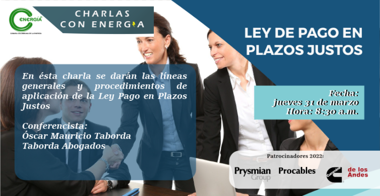Charla Ley Pago a Plazo Justo