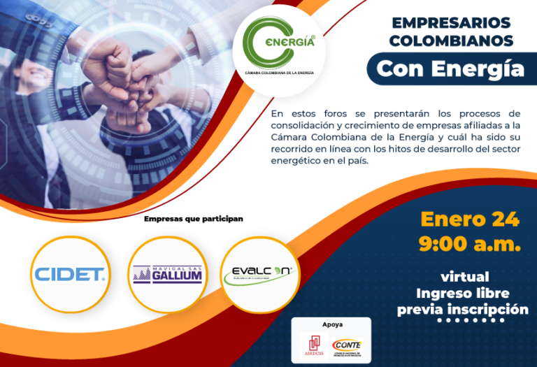 Foro Empresarios Colombianos con Energía 24 enero