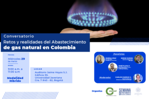 Conversatorio Retos y realidades del Abastecimiento de gas natural en Colombia