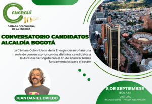 Conversatorio candidatos alcaldía de Bogotá – Juan Daniel Oviedo