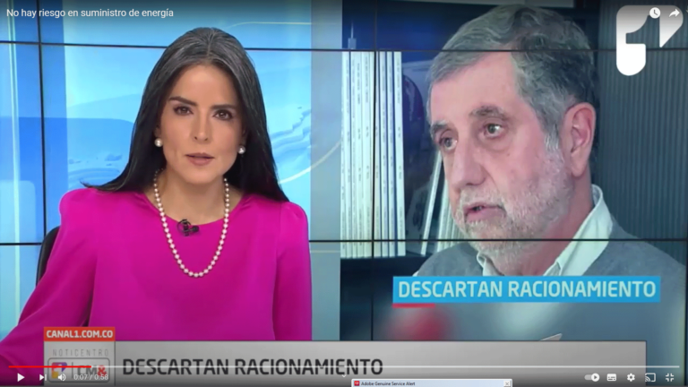 No hay riesgo en suministro de energía