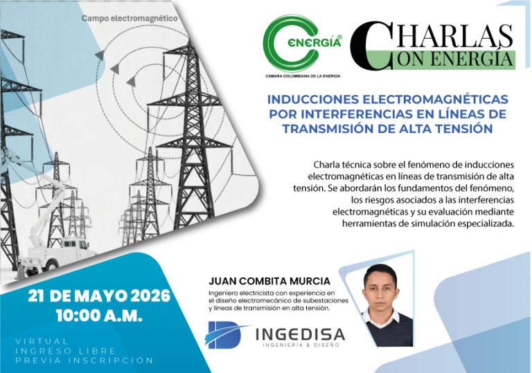 Charla Inducciones electromagnéticas por interferencias en líneas de transmisión de alta tensión
